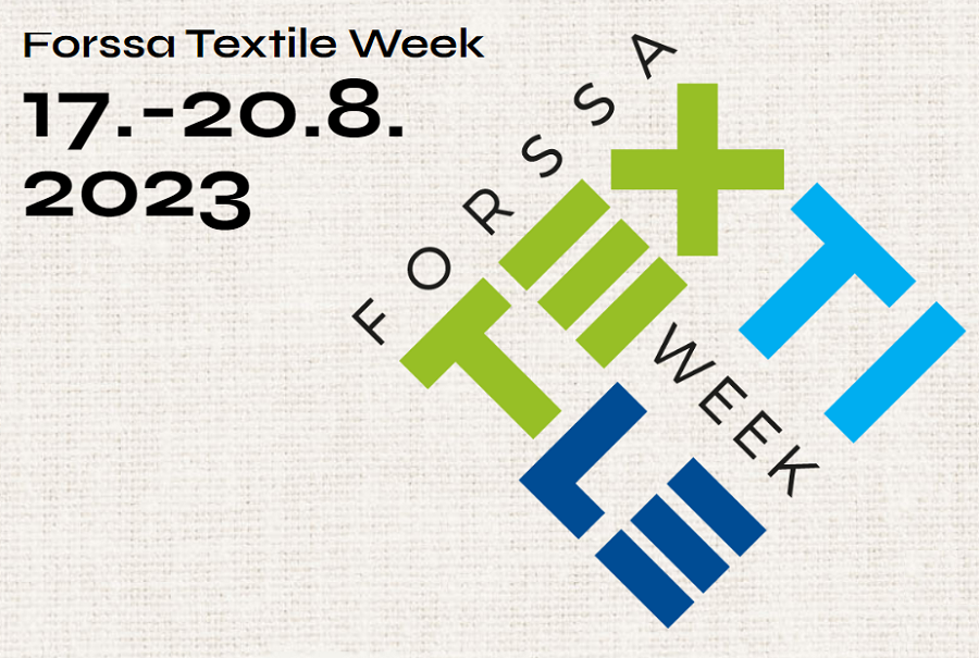 Forssa Textile Week 17.-20.8.2023 tapahtumalogo