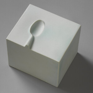 Spoon Cube Turquoise Crackle